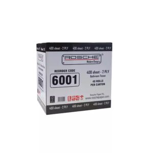 Toilet Roll Classic 2ply 400 sheet 48 Pack Individually Wrapped