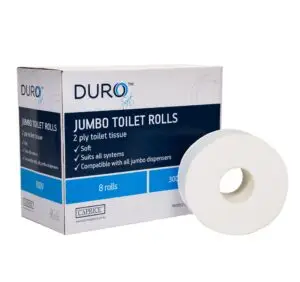 Toilet Roll Jumbo 2 Ply 8 Pk 300MTR