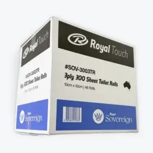 Toilet Roll 300 Sheet 3PLY 48 Pack Individually Wrapped
