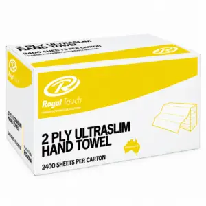 Ultraslim Hand Towel 2 PLY 16 x 150 sheet (2400 Carton ) 23cm x 24cm